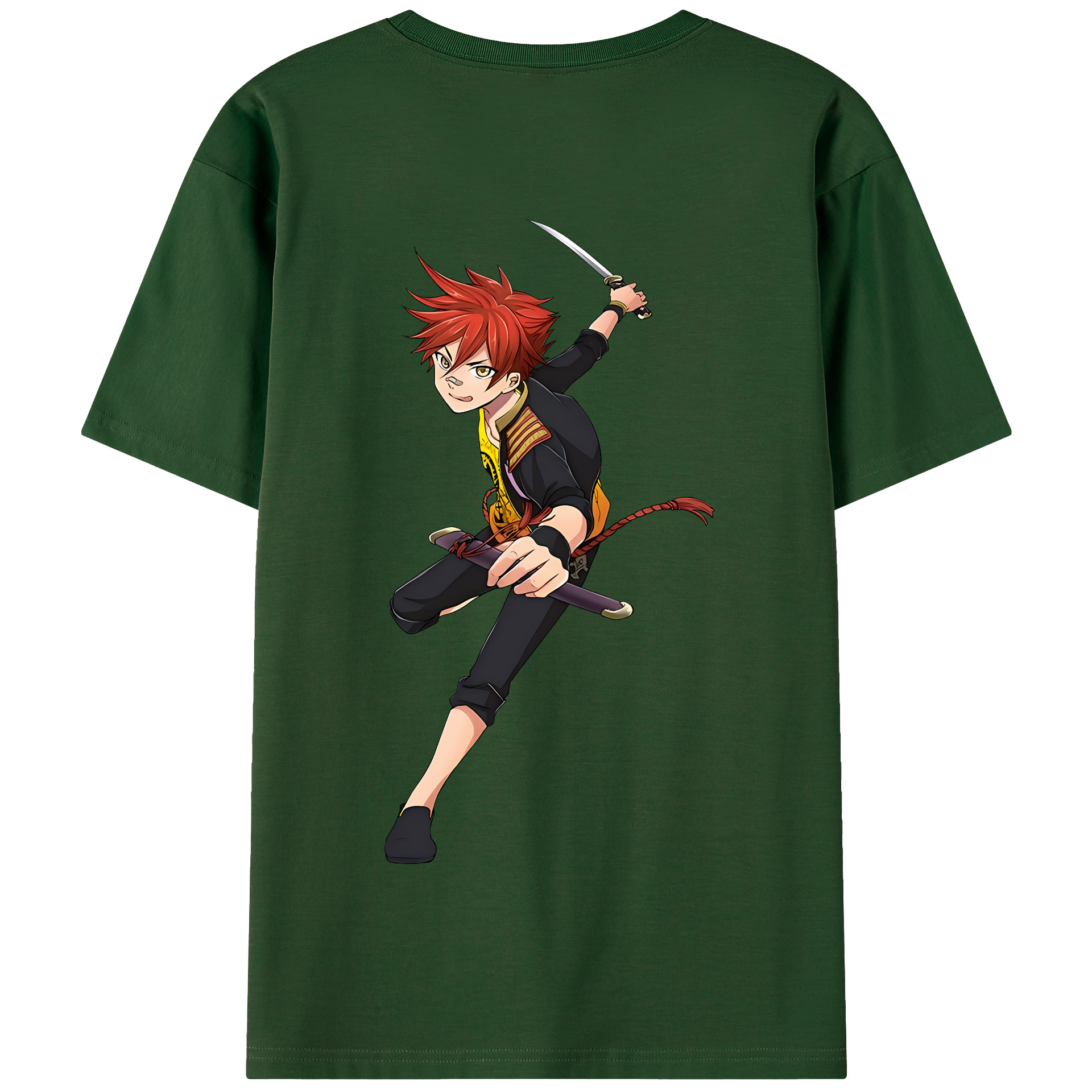 （画像用） 刀剣乱舞 Touken Ranbu 綿100％半袖Tシャツ（背面プリント）